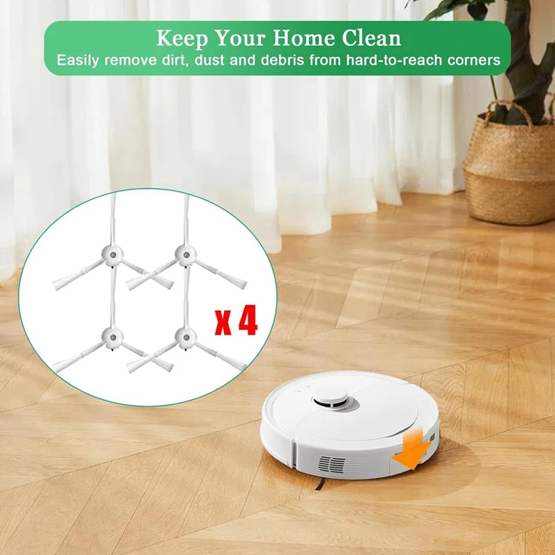 Juego de accesorios para Roborock Q8 Max/Q8 Max +/Q5 Pro, piezas de repuesto para Robot aspirador, bolsas de polvo para cepillo principal
