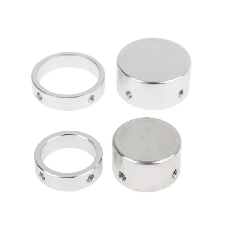 *2Pcs Barbell Collars Clamps Bar Clips Handle End Cover Barbell Collars For Weightlifting Fitness Workout Gym Training Supplies