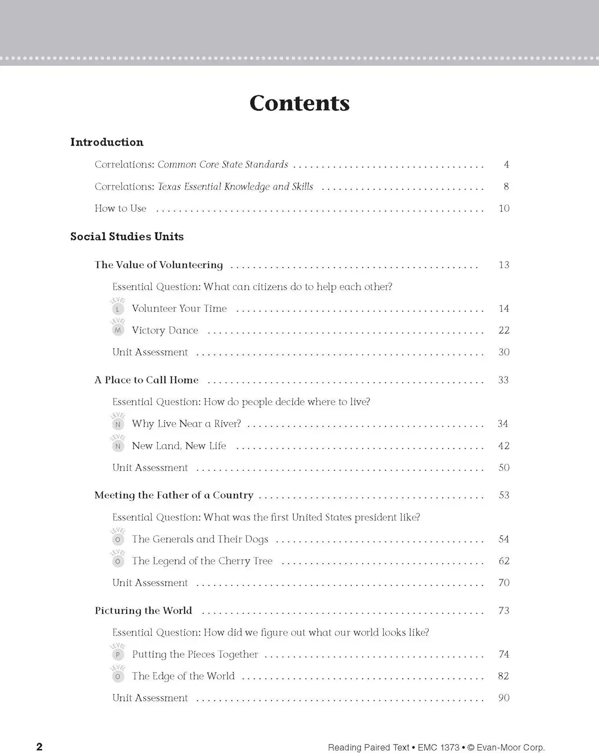 Evan-Moor Reading Paired Text, Grade 3 Workbook,aged 6 7 8 9 English book 9781613689851