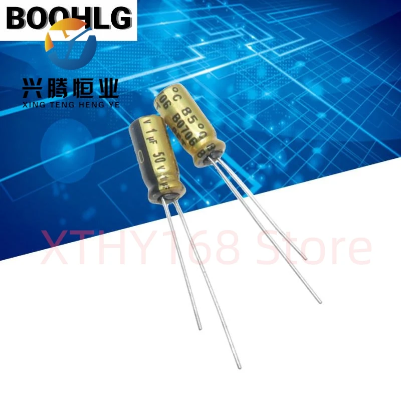 

20PCS 1UF 50V Original Nichicon audio capacitor 50V 1UF 5*11 FW gold shell