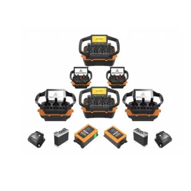 Large Wireless 7-Inch Display Screen Remote Control ABS+PC Housing Camera Truck Crane Aerial Worker Construction Machinery Parts