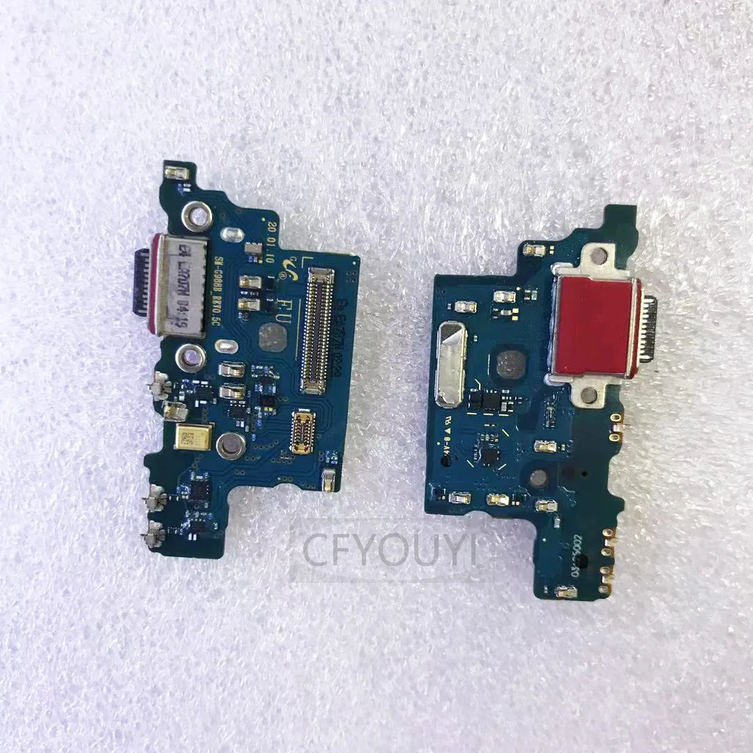 For Samsung Galaxy S20 G981B S20 Plus G986B S20 Ultra G988B USB Charging Port Board With Mic Microphone Flex Cable