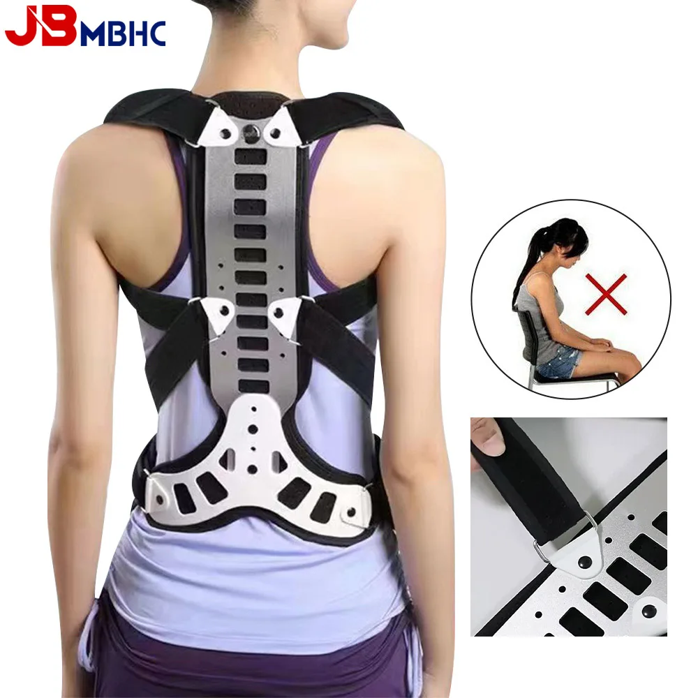 Back Brace Posture Corrector for Women & Men Back Straightener Scoliosis and Posture Correction Adjustable Posture Trainer Adult