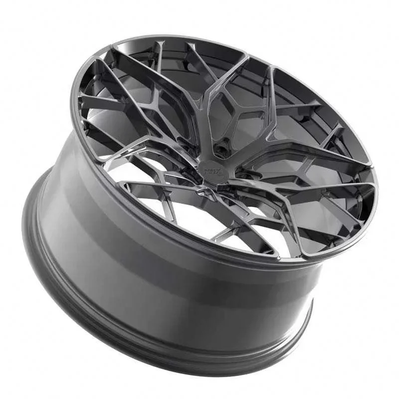 

Aluminum matt black 4x108/100 5x100/114.3 15 16 17 18 inch passenger car alloy wheels in China