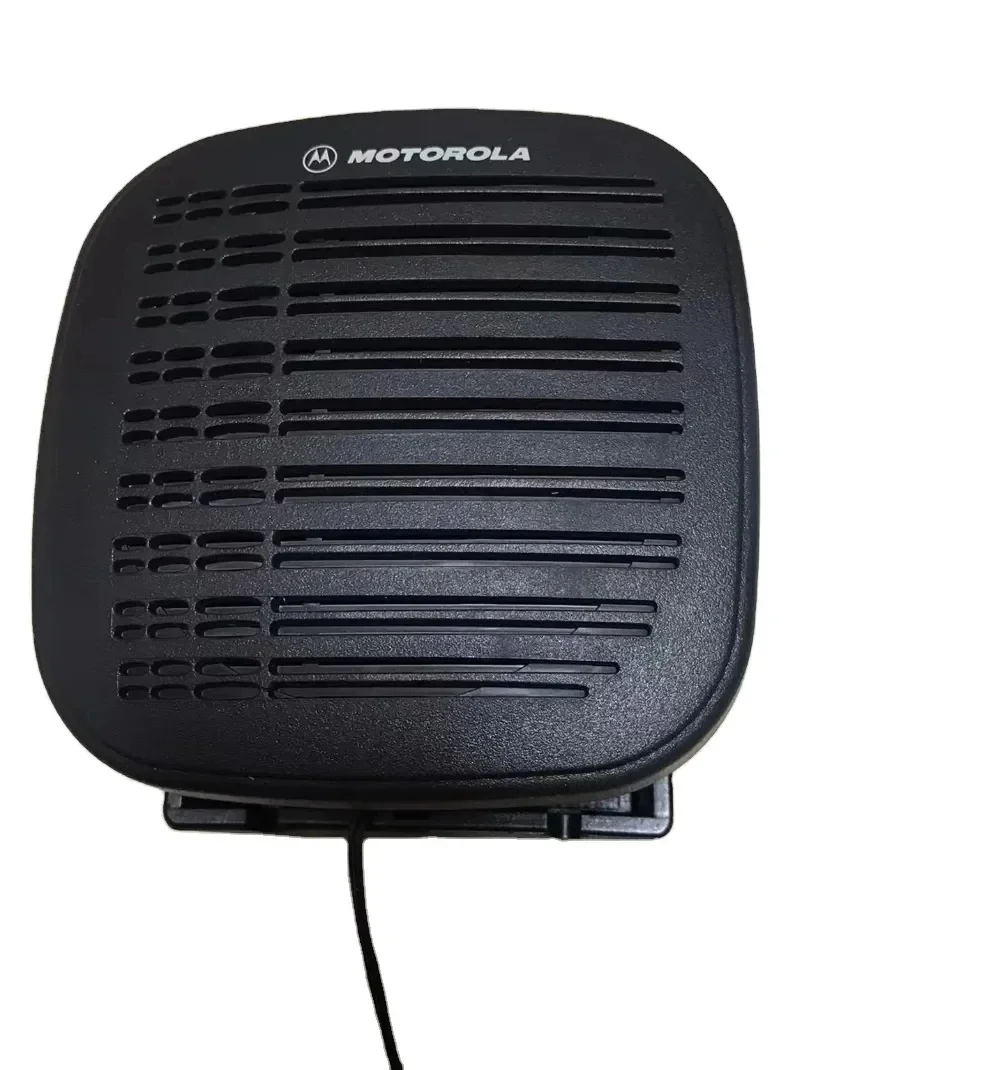 Replace RSN4002 External Speaker Base Station External Speaker Car Radio Amplifier Black Microphone Walkie Talkie Accessories