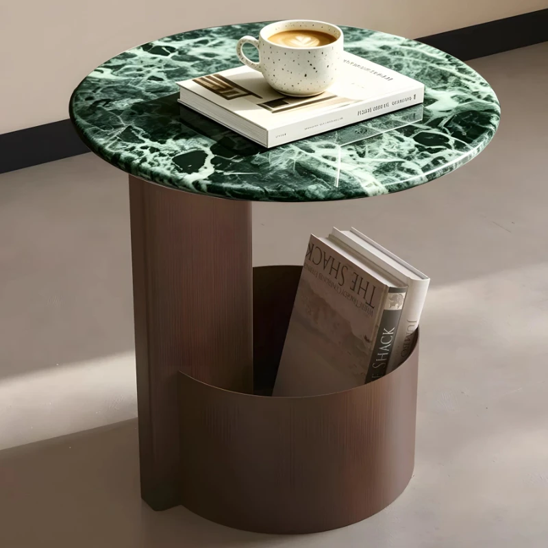 Floor Funky Side Table Occasional Sofa Corner Circular Storage Side Table Nightstands Mesa Auxiliar Plegable Furniture Home