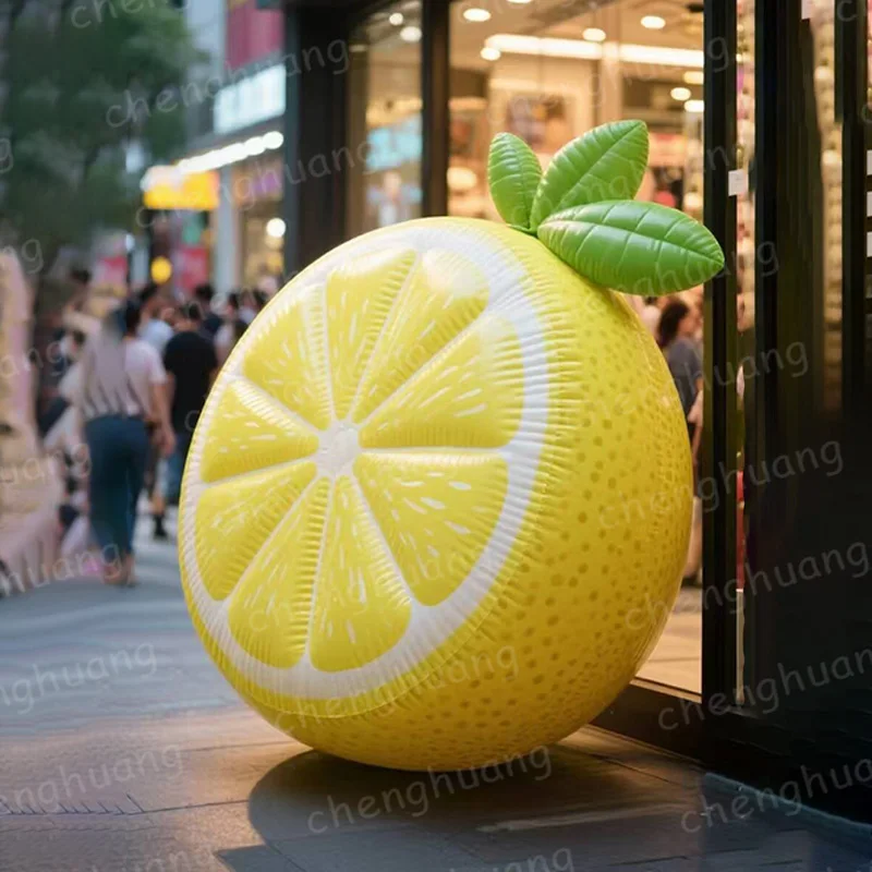 

Inflatable fruit air molds with blowers, outdoor square and shopping mall event decoration and promotional props
