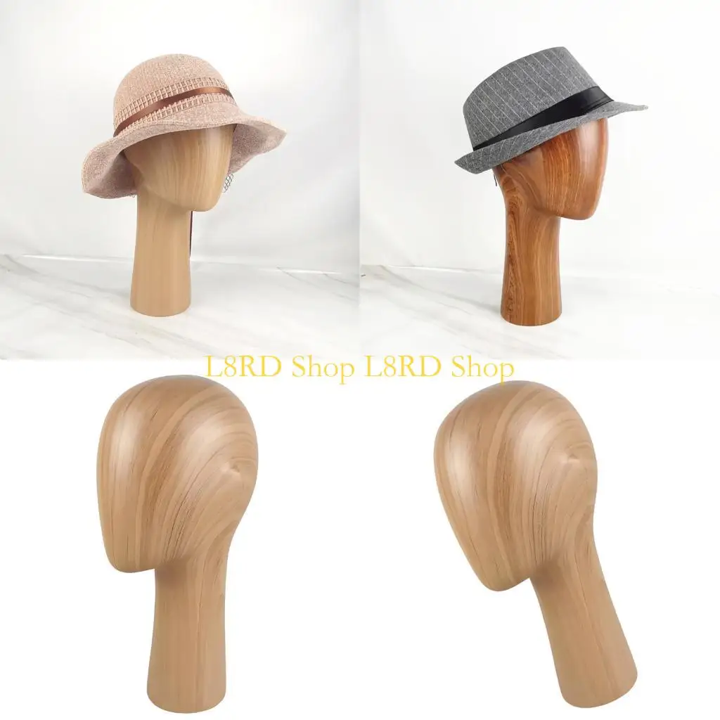 L8RD 52cm Head Size Mannequin Form Mannequin Head for Wig Hat Jewelry Display Work