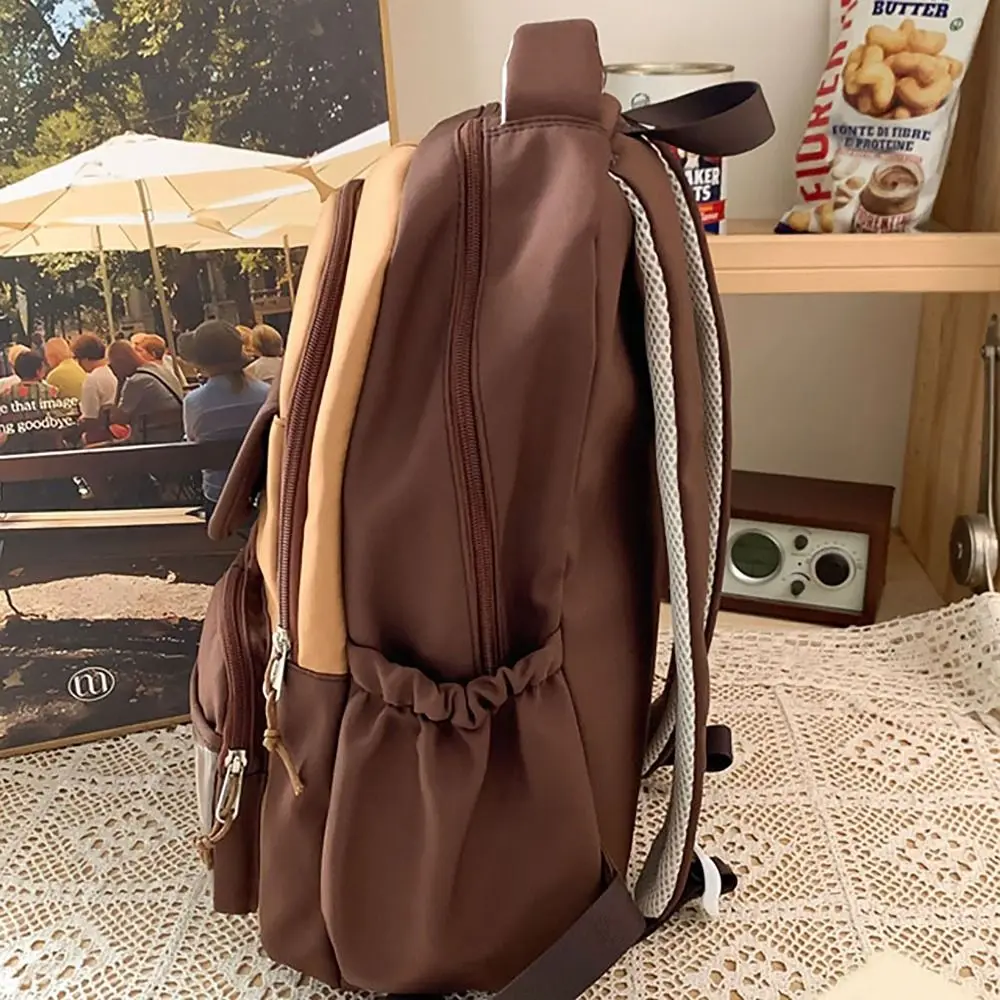 Cute Capybara Schoolbag Adjustable Strap Large Capacity Shoulders Bag Waterproof Computer Bag Student