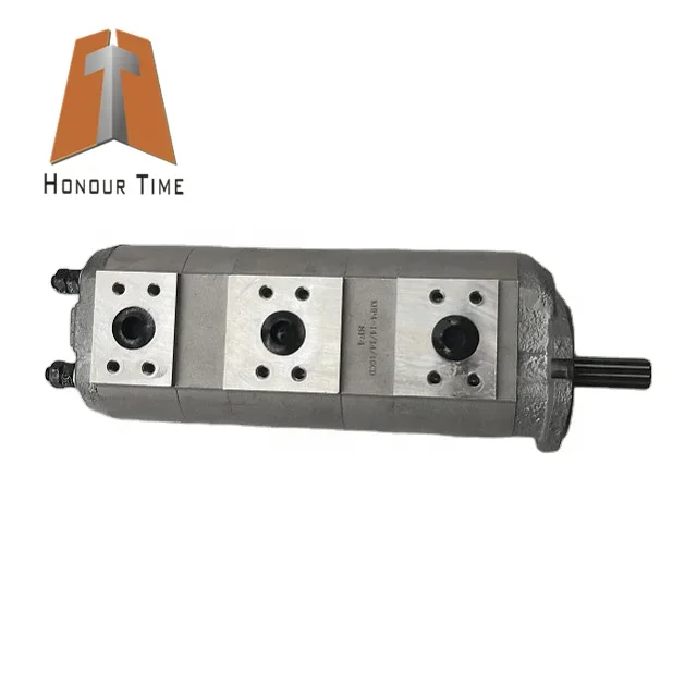 PC50UU-1 Excavator pilot pump KHP4-14-14-10CD Hydraulic Gear pump