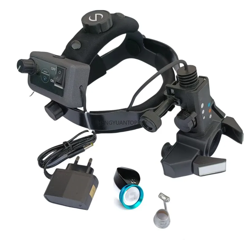 Eye Exam Ophthalmic Equipment Optical Indirect Ophthalmoscope 4 Filters Binocular Rechargeable Wireless SS Model 1 Year Free