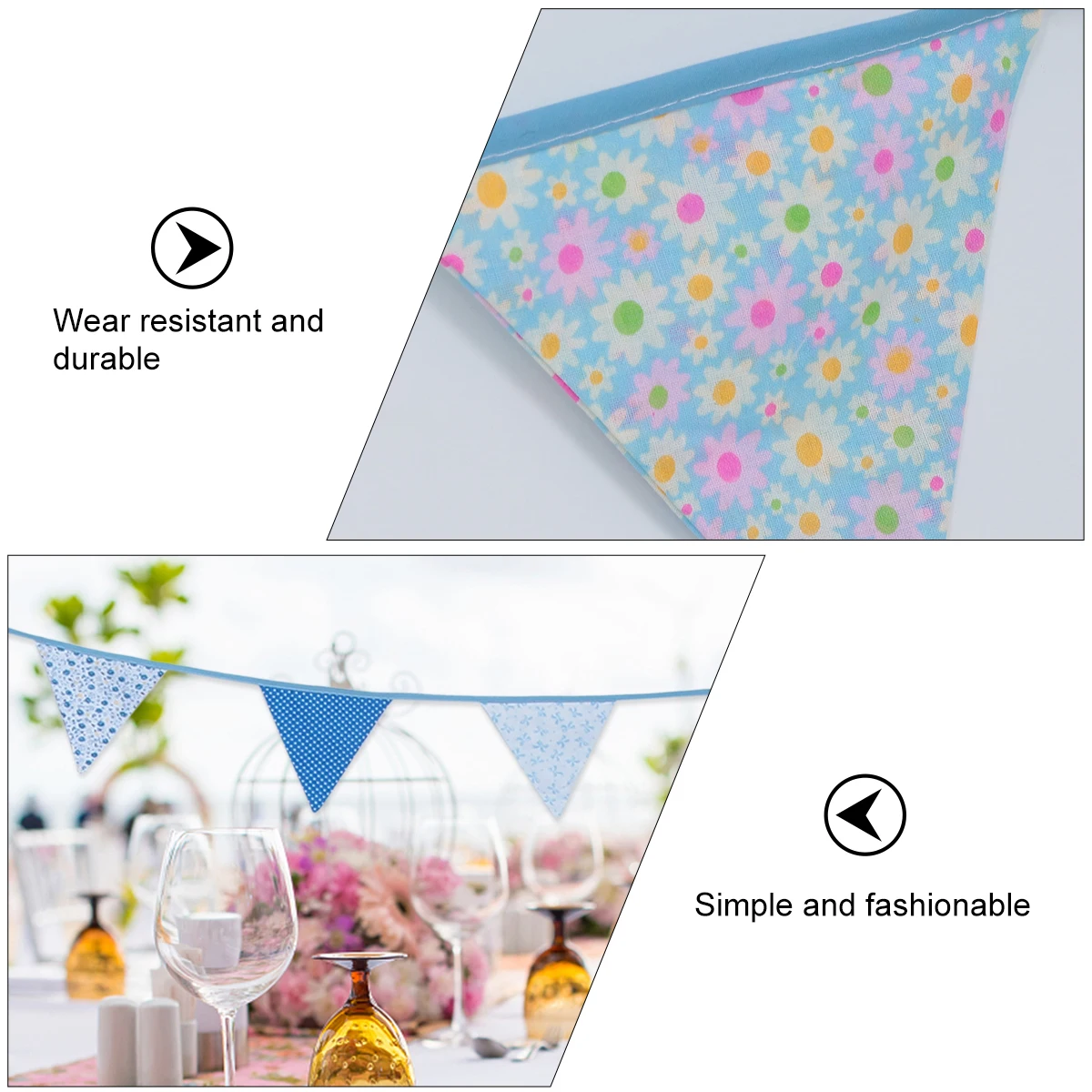 

Cotton Flags Bunting Decorations Party Decorations Party Banner Flags Banners Indoors Outdoors Kids Room Holiday