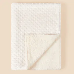 Baby Blanket Warm Fleece Infant Quilt Bedding Swaddle Wrap Thermal Newborn Soft Stroller Sleep Cover Soft Washable Thick Blanket