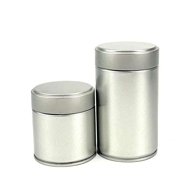 Recipiente de hojalata sellado para almacenamiento de té, diseño hermético para mantener la frescura, caja práctica para el hogar para matcha, bolsitas de té y despensa