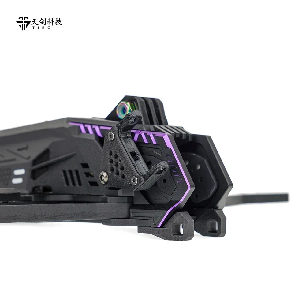 TJRC JM7 Kit de estrutura O4 de 7 polegadas distância entre eixos de 298 mm para FPV RC Racing Freestyle Quadcopter Drone