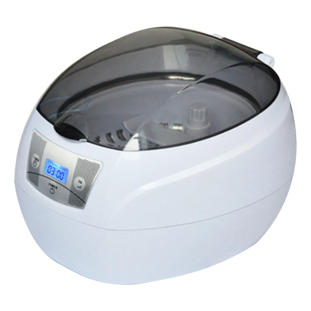 Ultrasonic Jewelry Cleaner Machine 750Ml 40 KHz Professional Cleaner Multi-Purpose for Jewelry Glasses Watches EU Plug