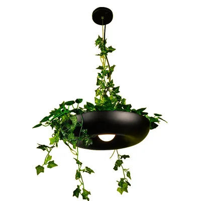 Plant Restaurant Green Plant Pendant Light Milk Tea Shop Bar Desk Personalized Clothing Shop Decorative Light