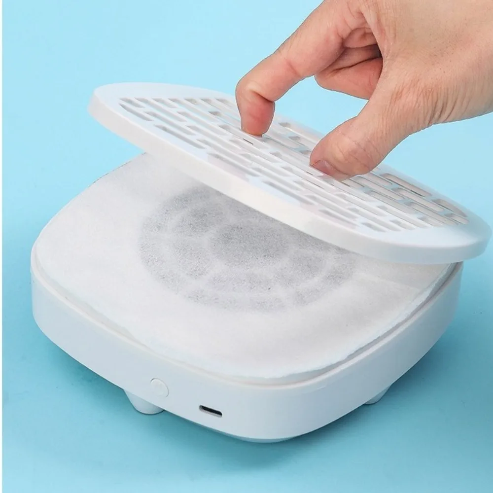 

Пылесос для дизайна ногтей с высоким всасыванием, мощный пылевой фильтр, шлифовальный порошок для ногтей, коллектор USB-разгрузки