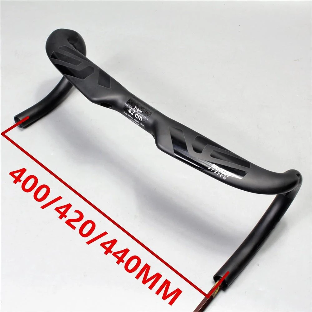 ZIPP Carbonfaser-Drop-Aero-Lenker gebogen 380/400/420/440-31,8 mm Superleichter Rennradlenker Fahrradteile – Detail 4