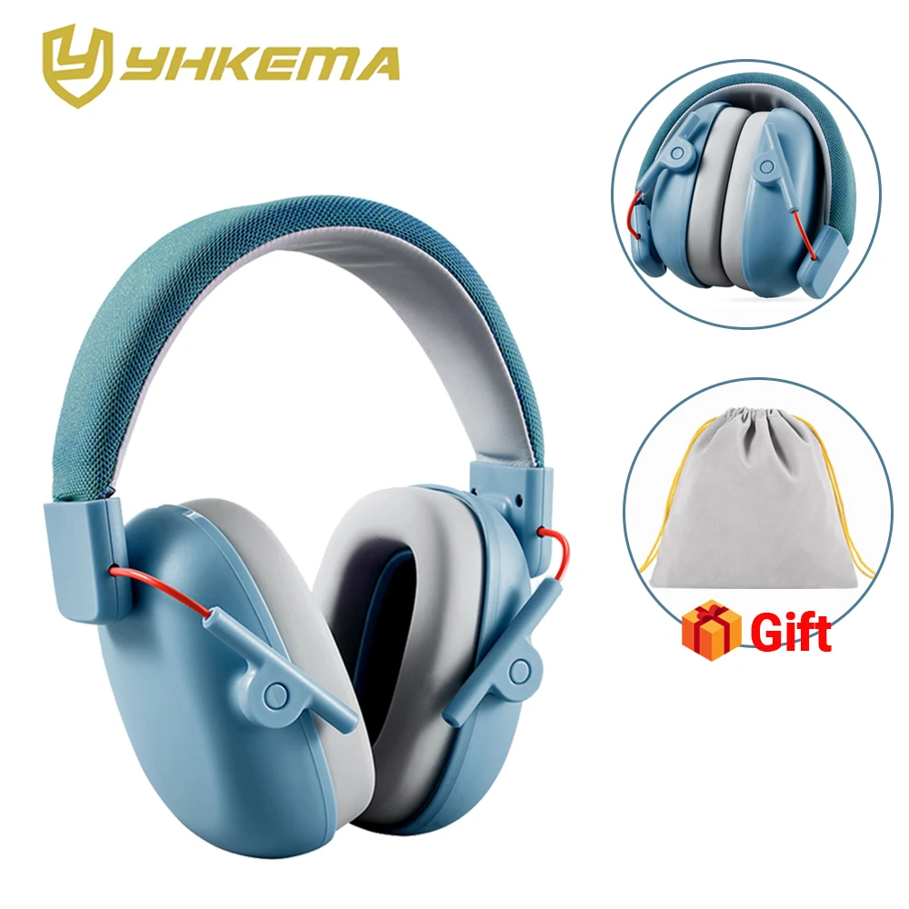 New Kid Ear Protection Baby Noise Earmuffs Noise Reduction Ear Defenders earmuff for children Adjustable nrr 25db Safety Muffs