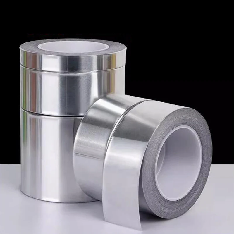 Aluminum foil tape tin foil tape high temperature resistant sealing waterproof fire insulation tape