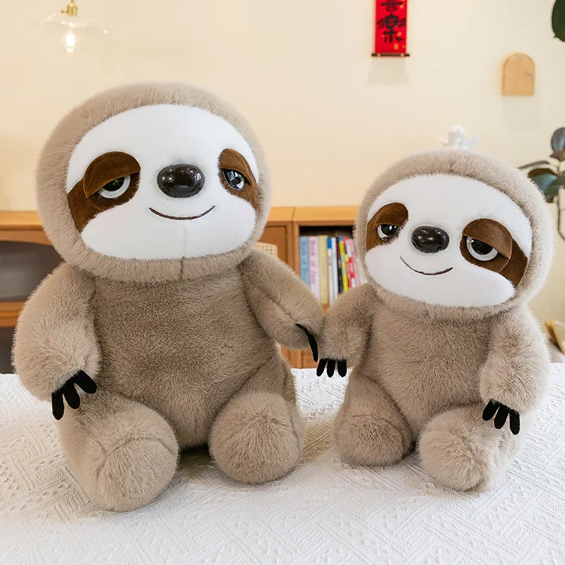 Juguete de perezoso de Zootopia Kawaii, Animal relleno, muñeco de Koala, criatura de la selva, almohada de peluche, regalo para cumpleaños de niños