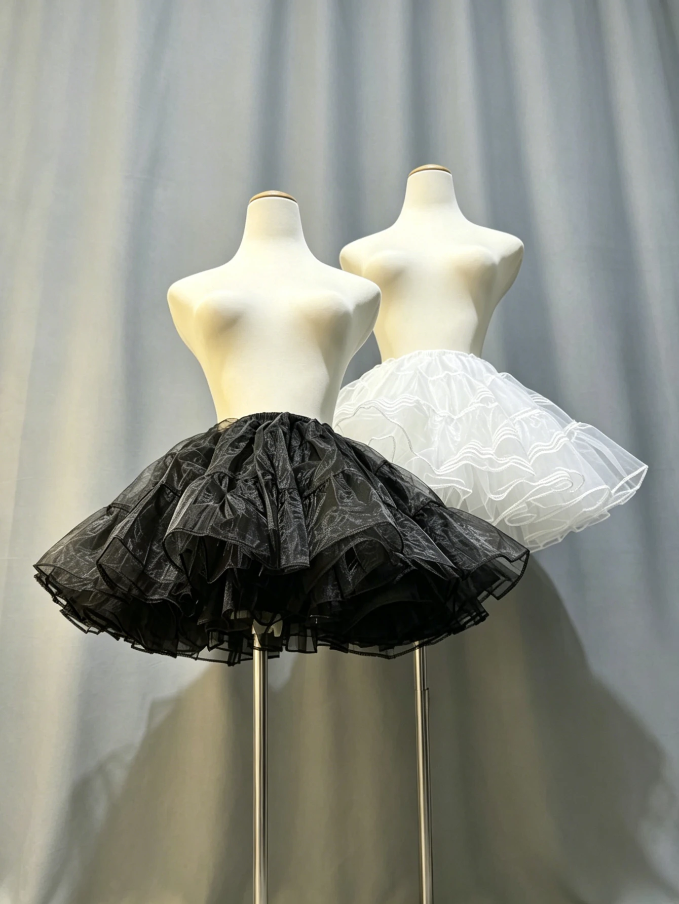 

Lolita Skirt Support Violent Lolita Boneless Skirt Support Glass Yarn/organza Wedding Dress Petticoat Can Be Worn Outside