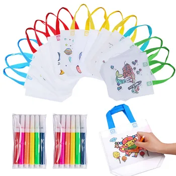 Double-Sided Kids Graffiti Bag 1