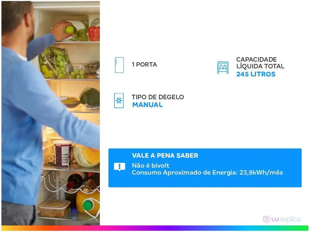 ثلاجة وثلاجة ديريال ، دليل Esmaltec