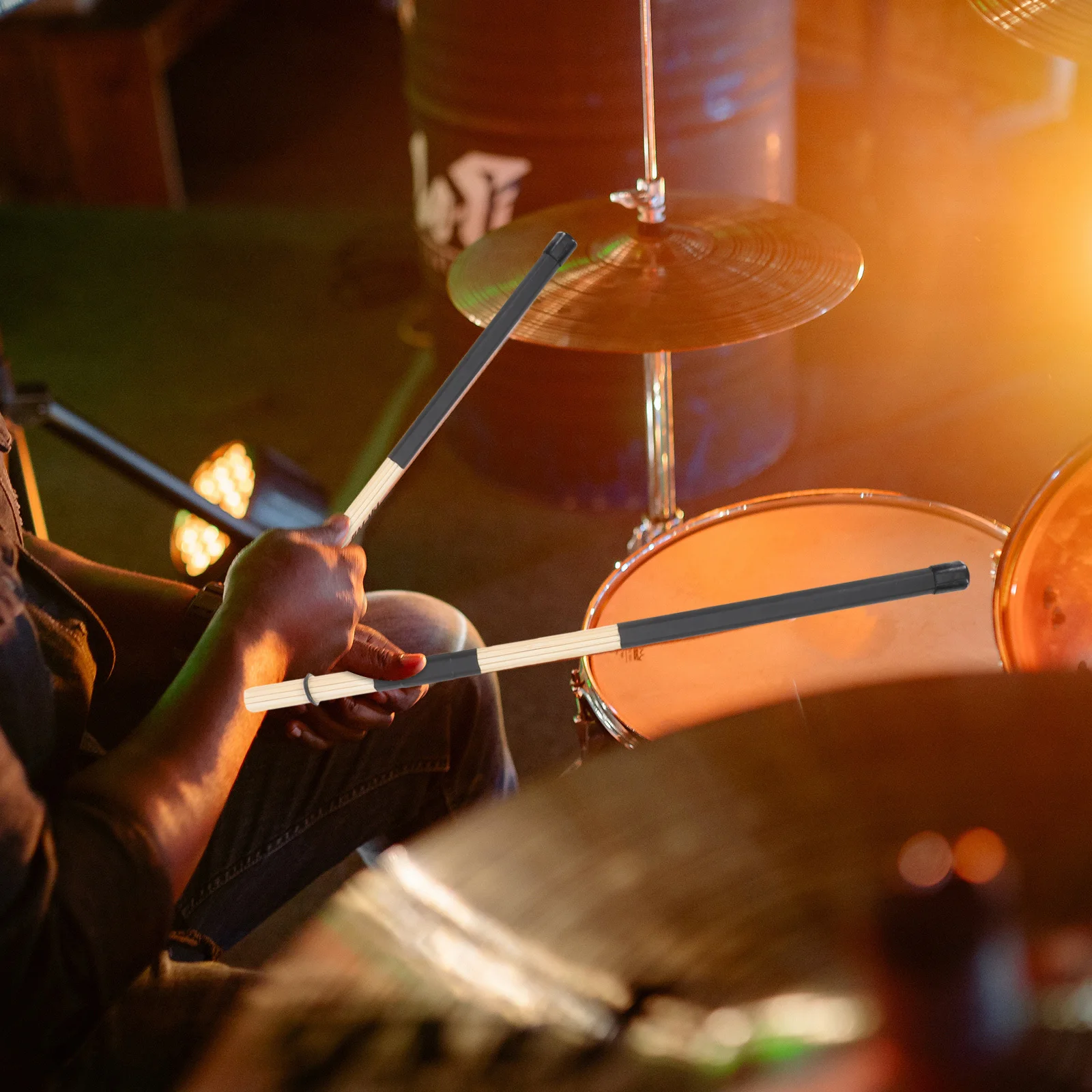 

1 Pair Wooden Drumsticks Professional Durable Percussion Instrument Stick, Stick, Jazz Performance Drum Sticks,