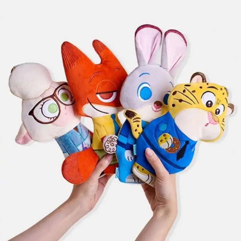 ดิสนีย์ ซูโทเปีย นิค ไวลด์ จูดิธ ฮอปส์ กระเป๋าใส่ปากกาแบบตุ๊กตา กระเป๋าเป้สะพายหลังแบบแขวนได้ ชั้นเดียว ซิป กระเป๋าใส่เครื่องสำอาง ของขวัญวันเกิดเพื่อน