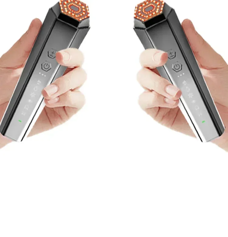 กราฟีนความถี่วิทยุเครื่องมือความงามยกกระชับใบหน้ากระชับ Nasolabial พับแนะนําบนใบหน้านวดบําบัด