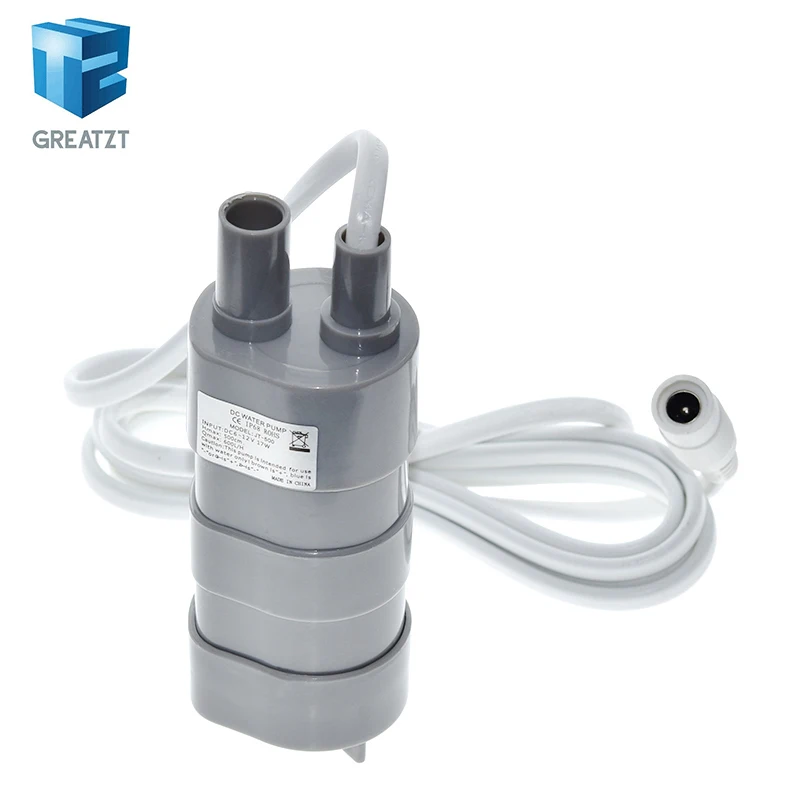 DC 12V 600L/H high pressure Dc Submersible water Pump Three-wire Micro Motor Water Pump with adapter 5.5X2.1 USB