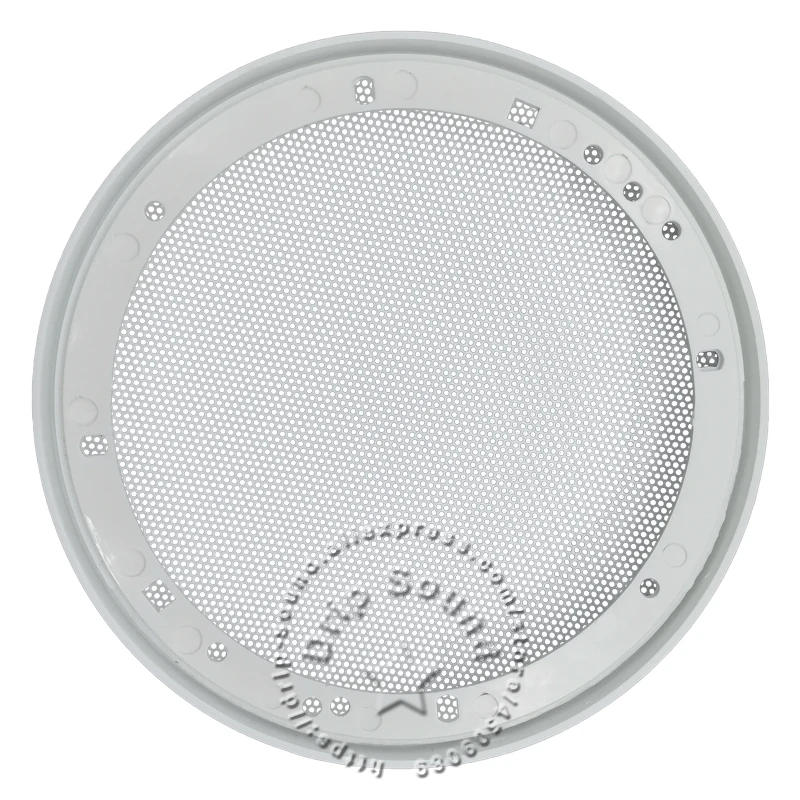 ل 6.5 "بوصة شبكة سماعات غطاء هيج الصف سيارة الصوت الزخرفية دائرة شبكة معدنية مصبغة شبكة حماية 183 مللي متر # الأبيض