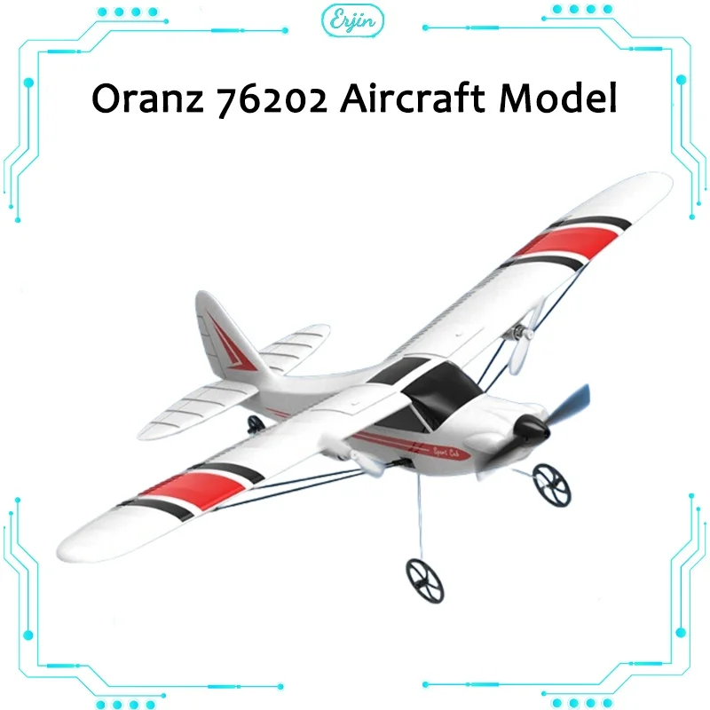 Olanz 76202 Remote Control Cessna Aircraft Beginner Training Two Channel Fixed Wing Fighter Trainer Toy Gift