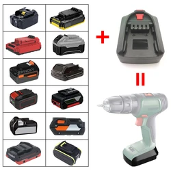 Battery Adapter for Makita/Dewal/Milwaukee/Bosch/Worx/Kress/Metabo/Ridgid/Hitachi/Devon/Stanley 18V 20V to for Bosch PBA Tool