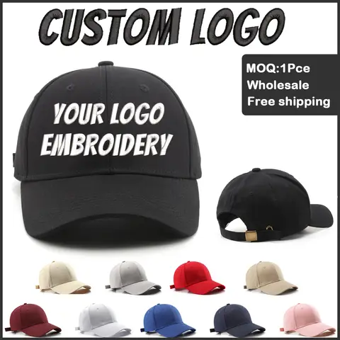 Fedoryn Custom Baseball Cap for Men and Women Logo Customized Hat Large Head Circumference Embroidery Summer Sun Hats Unisex