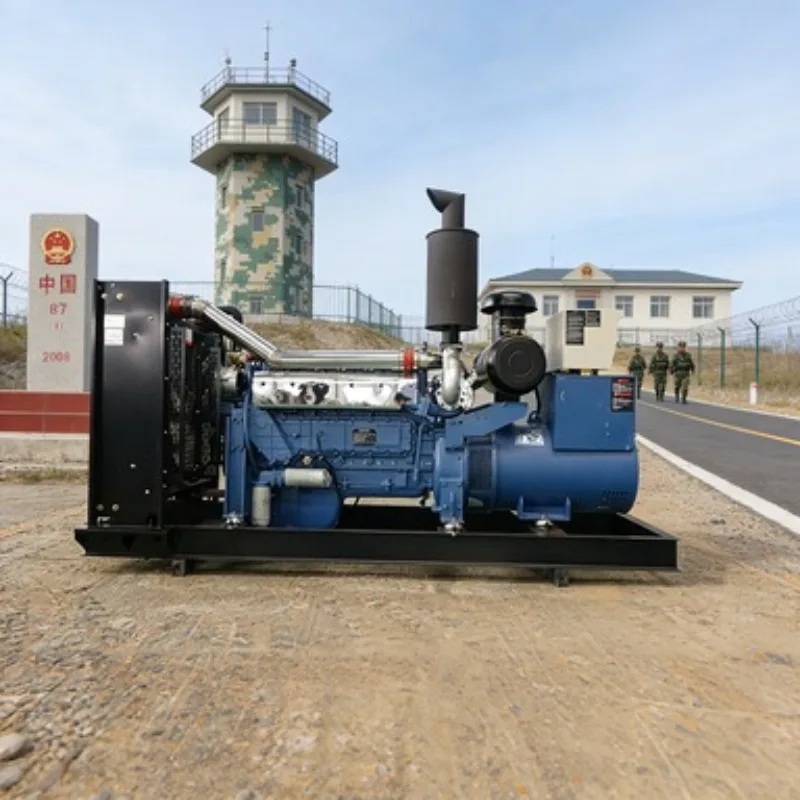 200kW Diesel Generator Set 250kVA Genset Water Cooled Silent for Commercial Building Data Center Backup Power Supply  