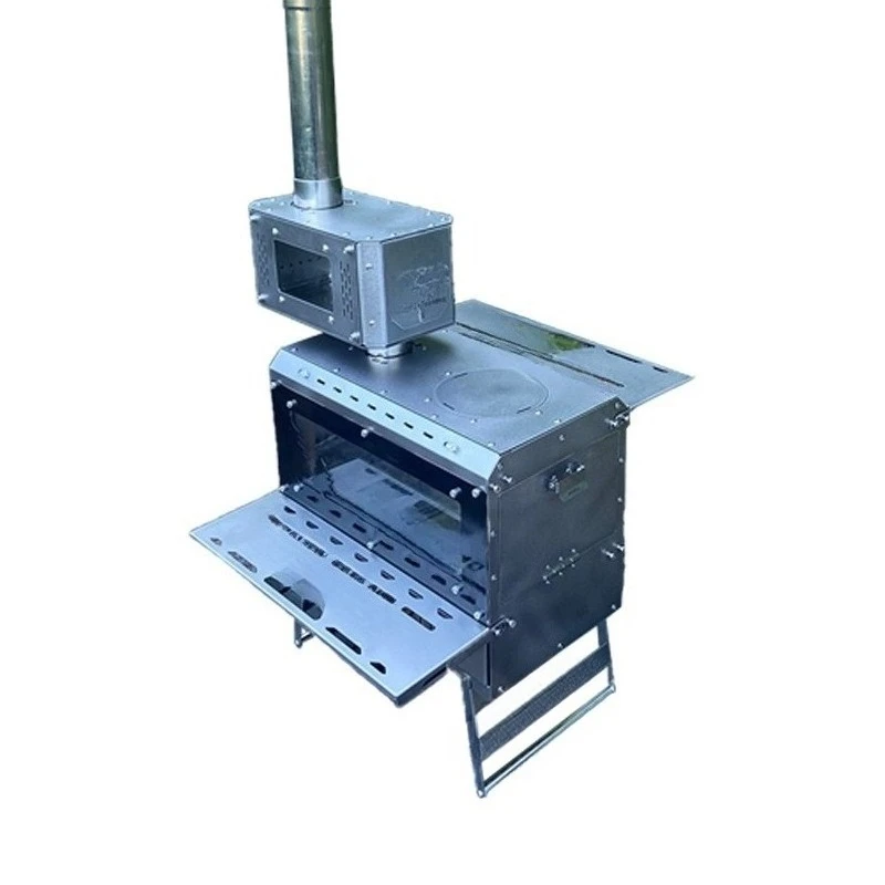 

Furnace Double Wing Camping Heating Multifunctional Baking Portable Folding Outdoor Cooking Tent