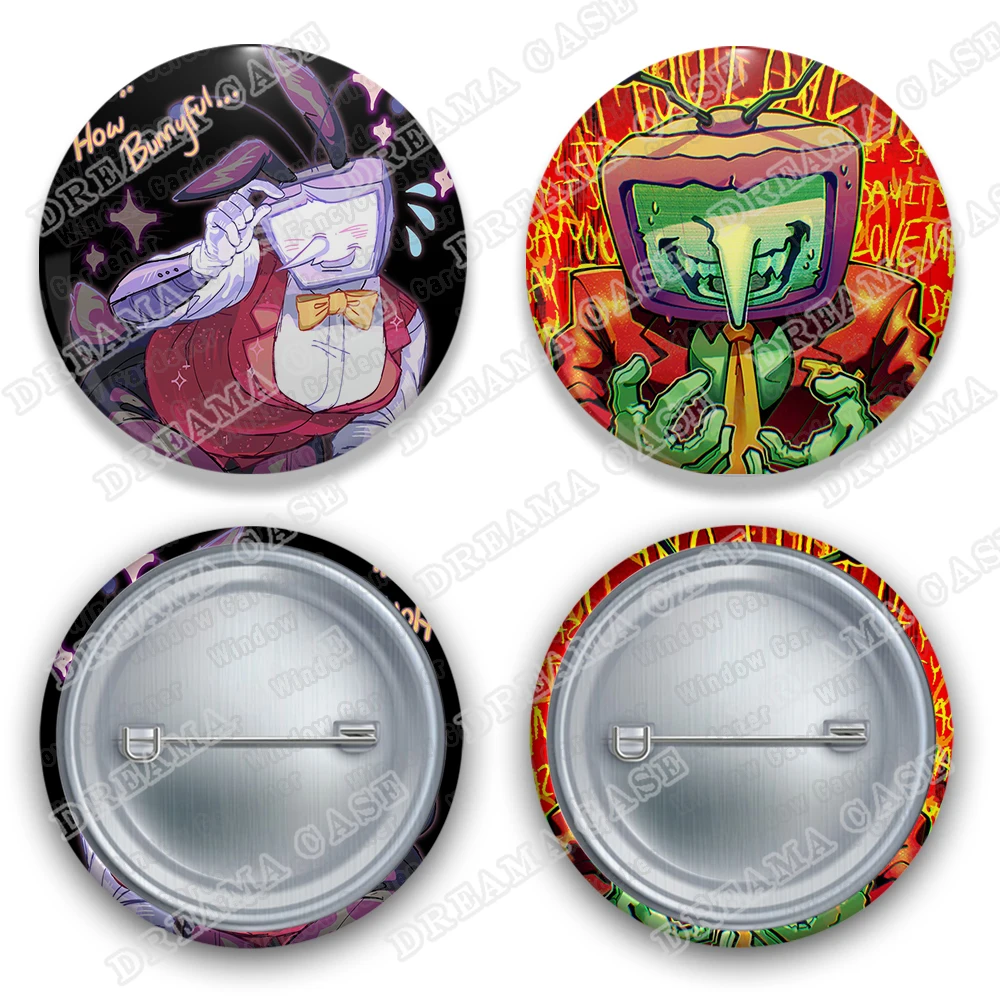 لعبة شعبية شارات Deltarune للإكسسوارات Spamton Tenna Ralsei Kris Susie Undertale زر بروش دبابيس المشجعين الأصدقاء الهدايا