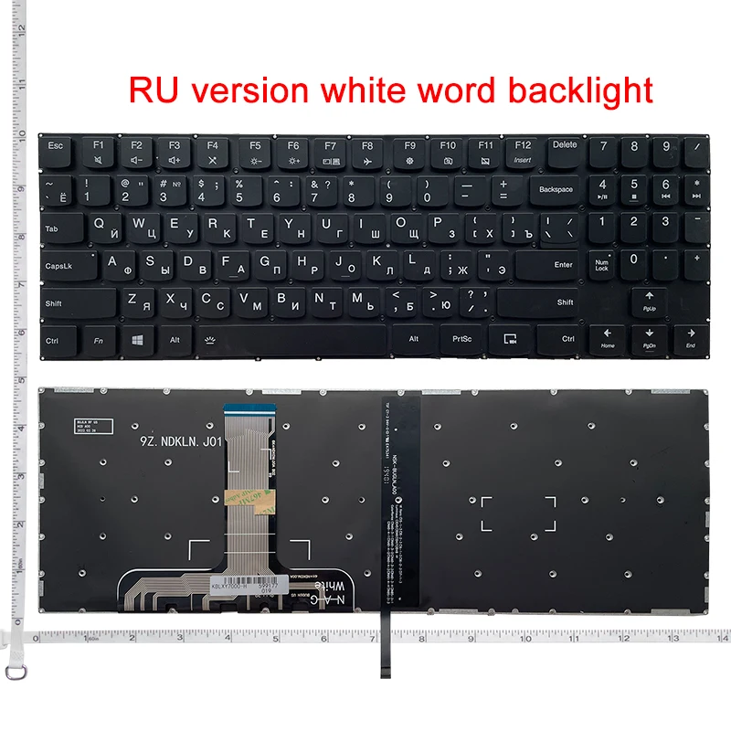 New US/SP/FR/RU Backlit Keyboard for Lenovo Legion Y7000 Y7000P Y530 15 Y530P Y530-15ICH-1060 Y7000P-1060 Y530-15ICH