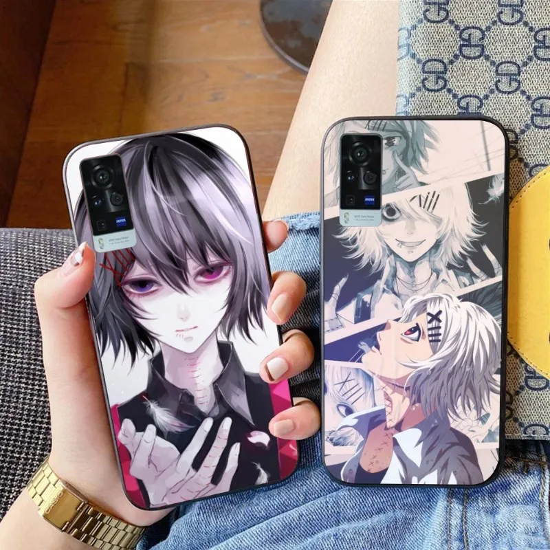 Tokyo Ghoul Juuzou Mobile Phone Case for VIVO Y95 Y93 Y31 Y20 V19 V17 V15 Pro X60 NEX Black Soft Phone Cover Funda