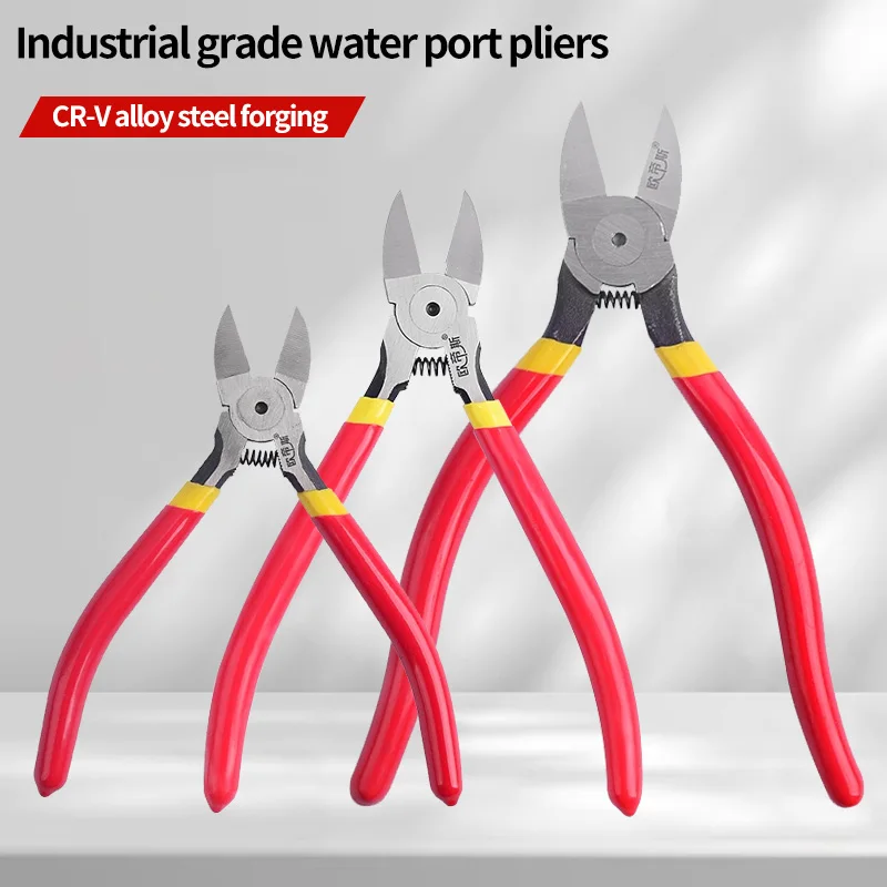 5-In Ultra Sharp Wire Cutters,Small Diagonal Cutters with Spring Loaded Wire Snips for Cutting Crafts and Cable