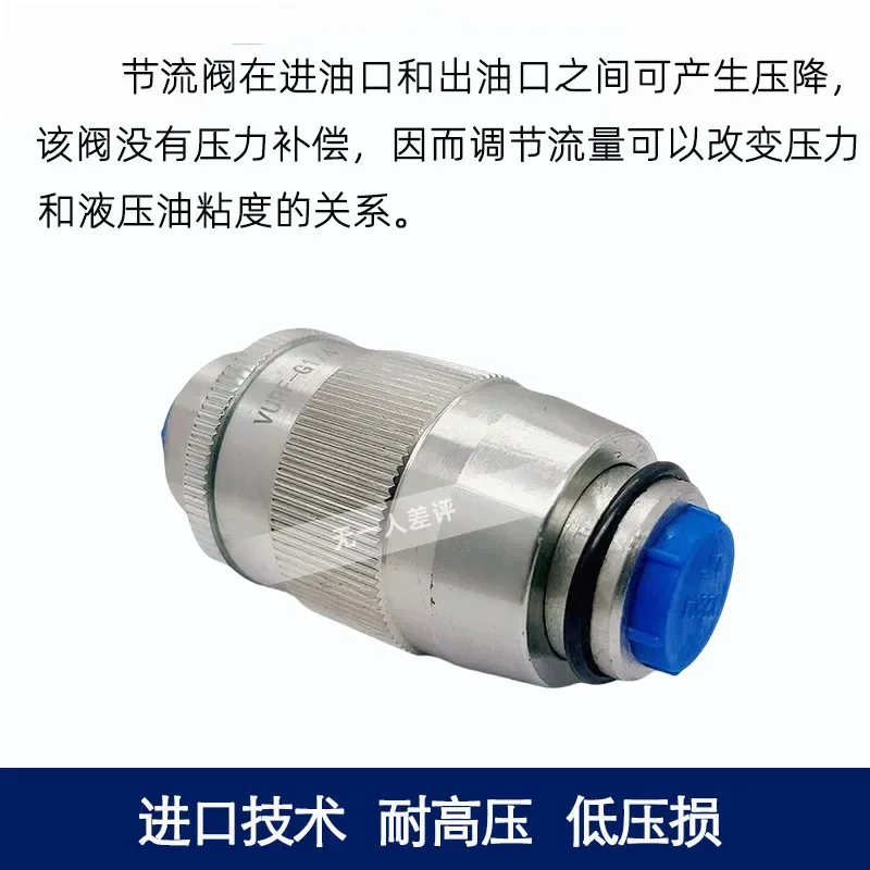 tubular throttle check bi-directional VURF-G1/4 3/83/4