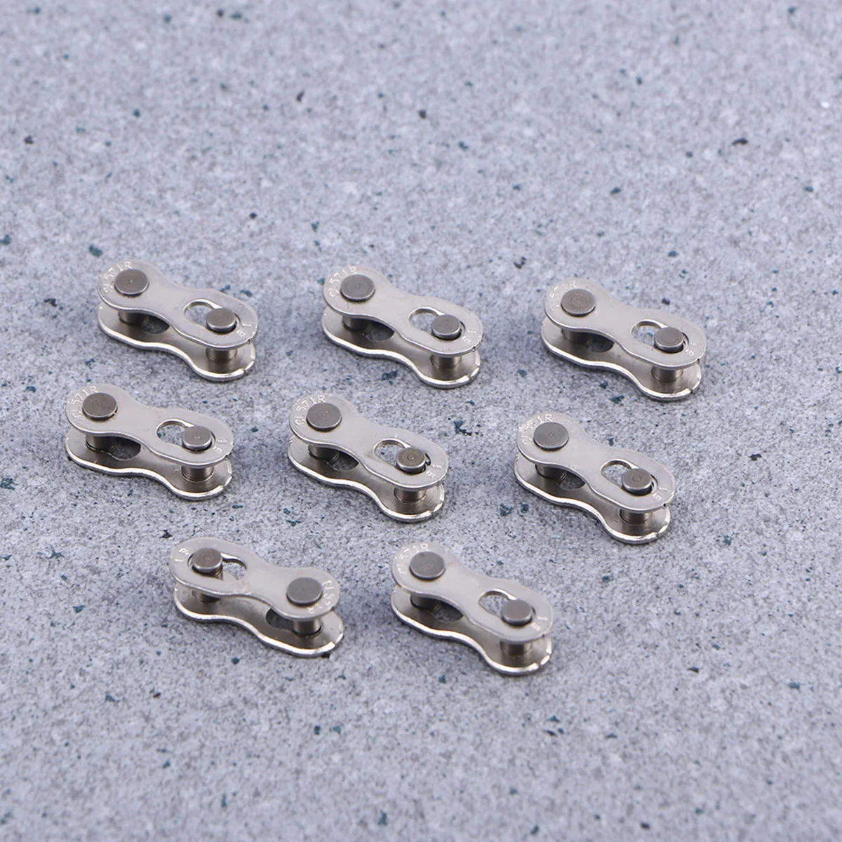 

8 Pairs Bike Chain Buckle Links Cycling Chains Connector Adapter Joint Smooth Surface Durable Mountain Bike Replacement