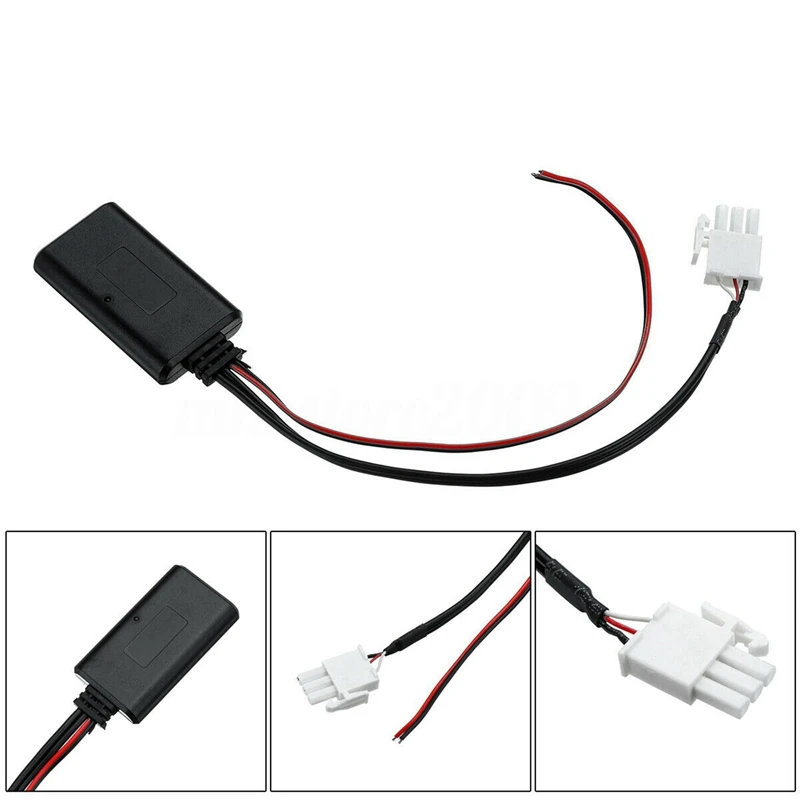 4X Bluetooth Module Radio Stereo AUX Music Cable Adaptor For HONDA GL1800 Goldwing