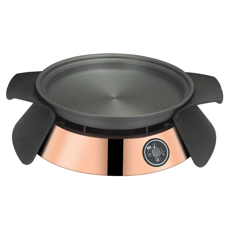 

Special oven for grilling fish Commercial grilling fish stove Induction cooker Plug-in chain store Bullfrog pot High-end round