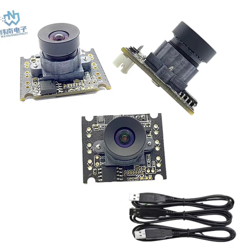 

3Pcs/Lot 2MP Full HD1080P H.264 USB Camera Module with 90 Degree without Distortion Lens for Machine Vision