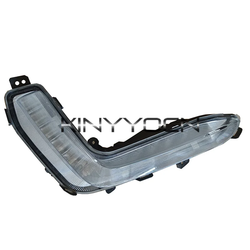 المصد الأمامي للسيارة DRL الضباب الخفيف ل FAW Besturn X80 2017 2018 الوفير الضباب مصباح ضوء مصباح الضباب مصباح قيادة #2