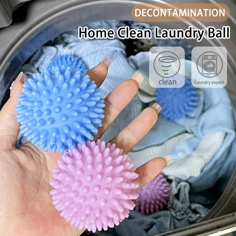 PVC Dryer Ball Reusable Laundry Balls Washing Machine Drying Fabric Softener Ball for Home Clothes Cleaning Ball Tool Accessrice